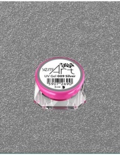 SemiArt UV Gel 009 Silver