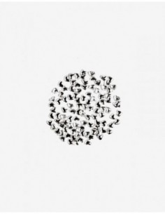 765 Decoraciones Semilac Silver Small Hearts 100 unidades