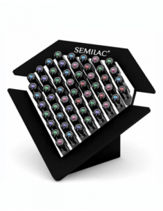 Expositor Diamante para 54 esmaltes Semilac negro
