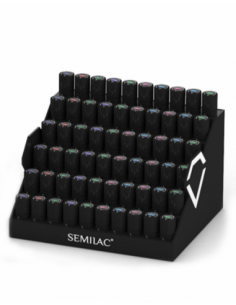 Expositor cascada para 60 esmaltes Semilac negro