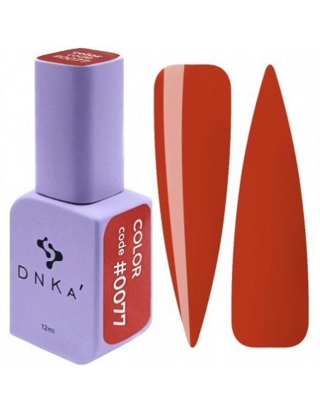 Esmalte Semipermanente DNKA 0077 ultra pigmentado 12 ml