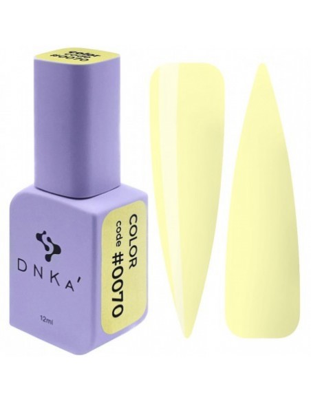 Esmalte Semipermanente DNKA 0070 ultra pigmentado 12 ml