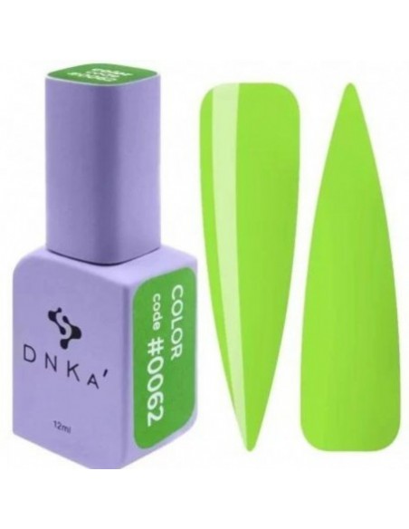 Esmalte Semipermanente DNKA 0062 ultra pigmentado 12 ml