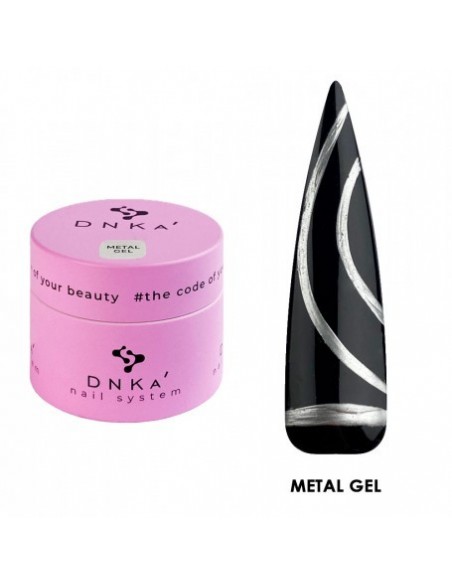 Gel paint Plata DNKa 5 grs