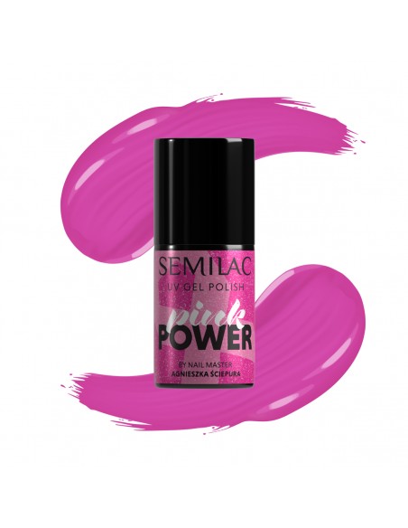 A703 Semilac Esmalte Semipermanente Pink Power