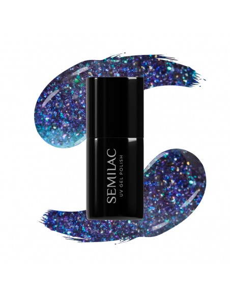 826 Semilac Esmalte semipermanente Virtual Blue 7 ml