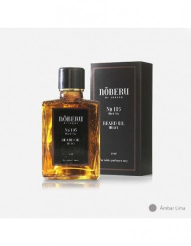 ACEITE PARA BARBA NOBERU LIGERO 30 ml. ÁMBAR LIMA Nº 102