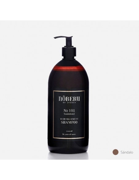 CHAMPÚ PARA CABELLO NOBERU 1 L. SÁNDALO. FORMATO PRO