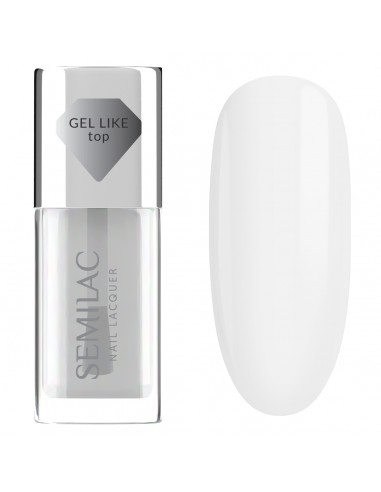 Semilac Esmalte Clásico Top Gel Like 9 ml