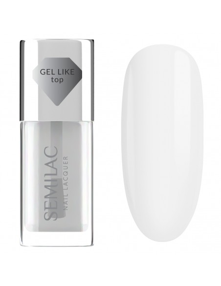 Semilac Esmalte Clásico Top Gel Like 9 ml