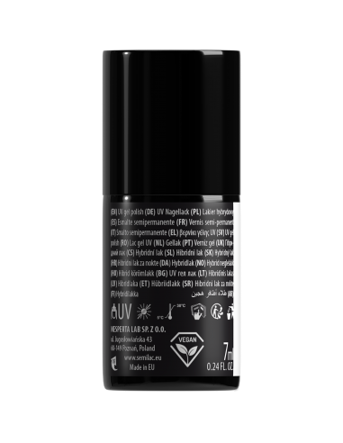 SEMILAC 943 Too Hot 7 ml Back