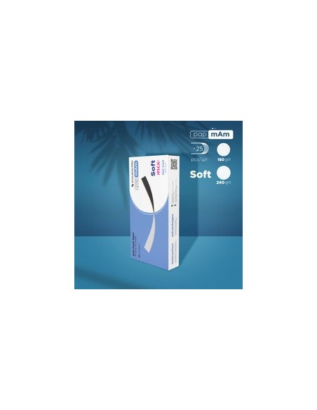 Limas Desechables Doble Cara Papmam Mix EXPERT (Con Capa De Espuma Blanda) (25 Pzas.)