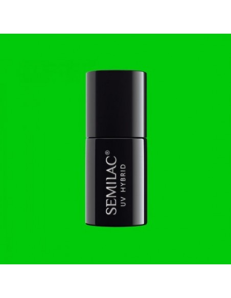 041 Esmalte semipermanente Semilac Caribbean Green 7ml
