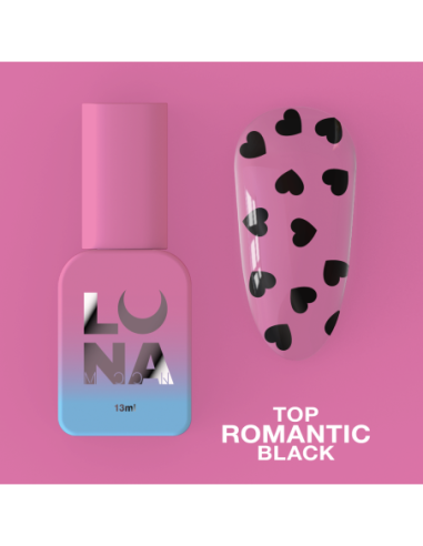 Lunamoon Top Romantic Black