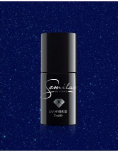 087 Esmalte semipermanente Semilac Glitter Indigo 7ml