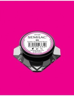 Semilac Gel para Decoraciones Spiders Gum 05 Pink Neon