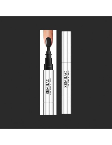 S190 Semilac One Step Hybrid The Black 3ml