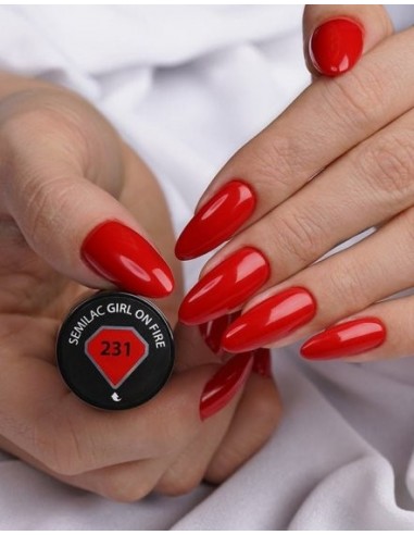 231 Esmalte semipermanente Semilac Girl On Fire 7ml