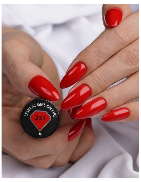 231 Esmalte semipermanente Semilac Girl On Fire 7ml