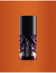 248 Semilac Metallic effect Orange